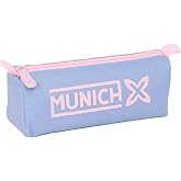 SAFTA Munich Mellow &ndash; Pencil Case with Zip and Compartment, Children's Pencil Case, Ideal for School Children, Comfortable an
