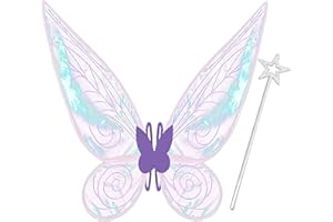 Takmor Skrzydła wróżki dla dorosłych na Halloween, urodziny, Boże Narodzenie, imprezy