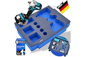 SCHWÄBLE® Schaumeinlage Schaumstoffeinlage für Makita Schlagschrauber DTW300