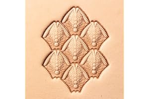 DANDS LTD Tampons pour cuir - Outil de poinçonnage - Pour travaux manuels, maroquinerie, écailles de dragon