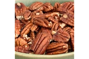 NULTHY - 1kg Nueces Pecanas - Frutos Secos Naturales - Sin Gluten - Snack Saludable - Vegano