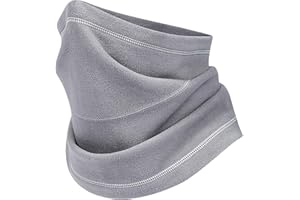 JEEZAO Cache-Cou Nez Polaire Hiver,Multifonctionnelle Tubulaire Écharpe Bonnet Tour de Cou Femme Homme