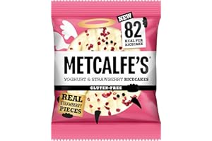 Metcalfe's Yoghurt & Strawberry Rice Cakes - 12x34g