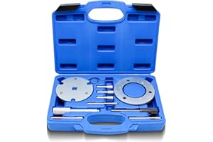 CCLIFE Juego de herramientas de reglaje de motores, bloqueo de árbol de levas y cigüeñal kompatibel mit Ford Mondeo 2.0, 2.4 16V TDCi und Jaguar X-Type 2.0D, 2.2D