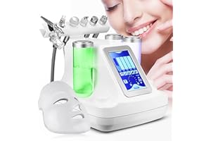 SIMIMASEN 7 w 1 BIO RF Dermabrazja Beauty Hydro, wodór, tlen, Aqua Peel Care Skin urządzenie do pielęgnacji twarzy, profesjonalne urządzenie do odmładzania skóry, mały pęcherz