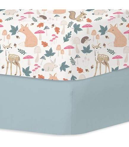 Little Grape Land Spannbettlaken Für Kinderbetten – 3er-Pack, 60x120 Cm, Ultraweich & Atmungsaktiv