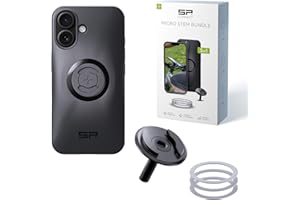 SP CONNECT Micro Stem Bundle | SPC+ | für iPhone 16 | Handy Halterung für den fahrradlenker | Smartphone Halterung Fahrrad | handyhalter