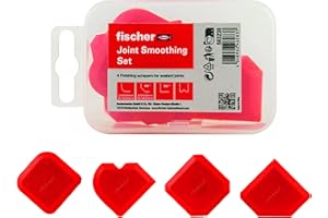 Fischer Set Spatole per Silicone per una Applicazione e Stesura Elegante e Professionale, 563238