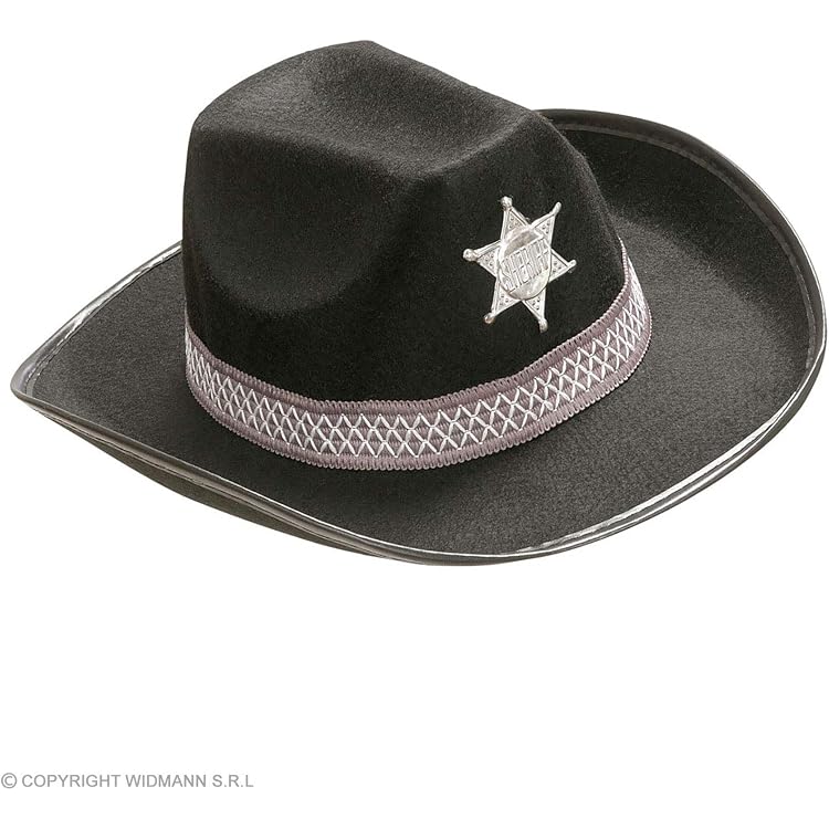 W Widmann Milano Cowboyhut Mit Tiara – Pink, Mit Federn & Lametta, Für Mottoparty & Junggesellenabschied
