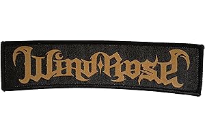 VALUE-MERCH Wind Rose Gold Logo Patch