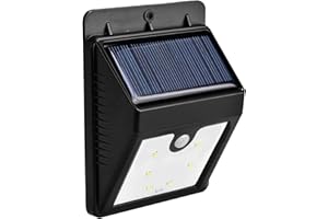 EURO MARKETING MANUFACTURING SUNNY LIGHT - Luce LED con sensore e pannello solare