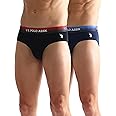 U.S. POLO ASSN. Men's Cotton Blend Briefs