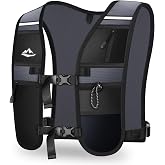 Rolgno Chaleco Running, Chaleco Hidratacion Trail Running Ligero y Transpirable con 2L Gran Compartimento, Mochila Hidratacio
