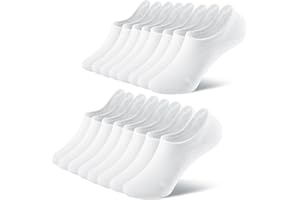 fitfets Sneaker Socken Herren & Damen Füßlinge 8 Paar No Show Unsichtbare Kurz SneakerSocken Unisex Set Gr. 35-50 Socken Baumwolle