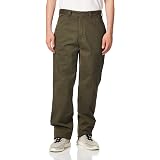 Relaxed Fit Washed Twill Dungaree Pant 