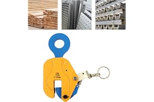 GORGIVOUS 1 Tonne Vertikale Plattenhebeklemme, Blechhebeklemme, Schwerlastplattenklemme