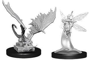 WizKids D&D Nolzur's Marvelous Miniatures - Sprite & Pseudodragon