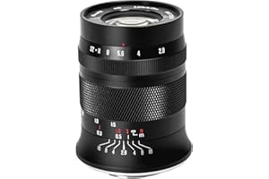 Meike 60mm F2.8 Vergrößerung Makro Manueller Fokus APS-C Objektiv Kompatibel mit Fujifilm X Mount Spiegellose Kameras X-T1 X-T2 X-T3 X-T4 X-T5 X-T10 X-T20 X-T100 X-T20 XPro1 X-S10