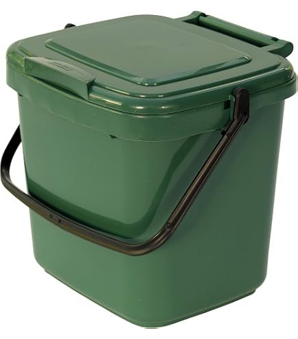 50 Sacchetti Compostabili Per Caddy Da Cucina 6L - Spessi E Antiperdita