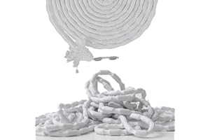 thirei Cadena de Plomo Pesada, Calidad Comercial especializada, Cinta de Plomo para Cortinas, 5 m, Cadena de Plomo Pesada, Peso de Cortina, Peso de Cortina, para Cortinas, Cortinas, Telas, mosquitera