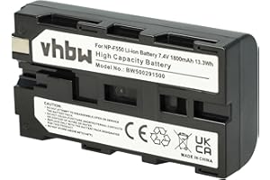 vhbw 1x Akku kompatibel mit Aputure AMARAN ALH-198C CRI 95+, AMARAN AL-F7 CRI 95+ Videokamera Camcorder (1800 mAh, 7,2 V, Li-Ion)