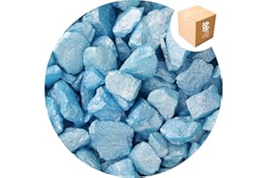 Specialist Aggregates ® - 15kg Aspen Silk - Blue - Decorative Gravel/Stones | Weddings | Events | Memorials | Photography | Home | Garden | Vases | Art | Craft | 14 COLOURS | UK Manufacturer