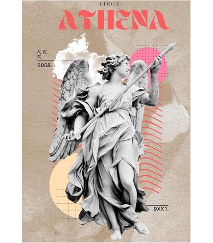Griechische Mythologie Poster Set – 6 Kunstdrucke Im Antiken Stil