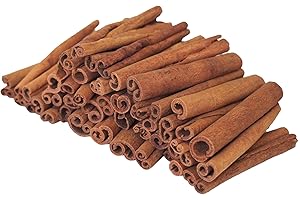 Weduspaty Bâtons de Cannelle pour l'artisanat, 50pcs 1,97 Pouce bâtons de Cannelle pour Les couronnes, bâtons de Cannelle séchés, décoration de bâtons de Cannelle pour bâton de Parfum d'arbre de Noël