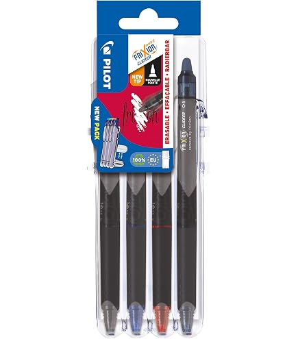 Promo étui Recharges Pour Roller Frixion Ball Ou Clicker Bleu Pilot