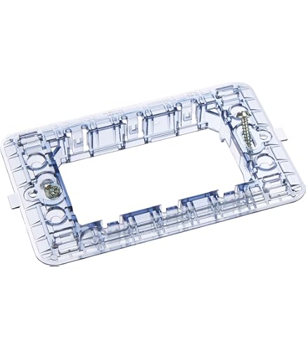 Plaque De Finition Bticino Matix AM4803/1SP – 1 Module, Couleur Pierre, Pour Support 503