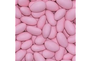 ‎EINSSEIN EinsSein 1kg Hochzeitsmandeln Gracile midi rosa matt Mandeln Hochzeit Zuckermandeln Bonboniere Confetti Badem sekeri Gastgeschenk Zucker Mandeln Taufmandeln