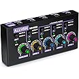 4-Channel Line Mixer, ALLWIN Mini Audio Mixer Low Noise DC5V 4in1out Support Mono and Stereo for Sub Mixing, for Microphones/Guitars/Bass/Keyboards/Mixers/Instruments