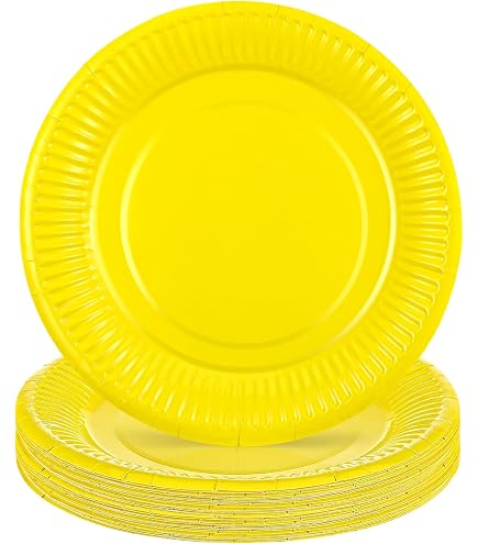 DH-Konzept 25 Rosa Pappteller – FSC-zertifiziert, Plastikfrei, Rund, 23 Cm, Ideal Für Geburtstag, Party & Mottoparty, Deutscher Hersteller