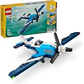 LEGO Creator 3&rsquo;&uuml; 1 Arada U&ccedil;ak: Yarış U&ccedil;ağı 31160-7 Yaş ve &Uuml;zeri &Ccedil;ocuklar i&ccedil;in Jet veya Helikoptere D&ouml;n&uuml;şebilen Oyuncak Yapım 