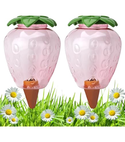 4 Boules D'Arrosage Fleurs *bordy* - 90ml - Distributeur D'Eau Pour Plantes