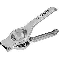 Amazon Brand - Solimo Food Grade Stainless Steel Lemon Squeezer