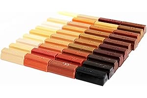 KÖNIG Veneers Online Softwax Set 130-40 Light to Dark Wood Shades