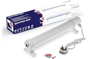 Morris Tubular Heater 1ft, 2ft, 3ft, 4ft Tube Heater Green house Bathroom Conservatory (2FT-120w)