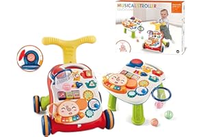 RLS 2-in-1 Baby Walker, and Baby Interactive Entertainment Game Table