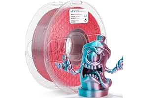 AMOLEN PLA Filament 1.75mm pour Imprimante 3D, Précision Dimensionnelle +/-0.02mm, Bobine de 1KG
