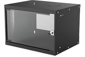 Intracom INTELLINET 19inch Wallmount Cabinet 6U Flatpack 353 x 540 x 400 Flatpack juodas IP20-Rated Housing