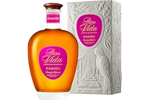 PURA VIDA - Pasión - Spiritueux à Base de Rhum Pura Vida XO et Fruits de la Passion - 38 % Alcool - Origine : Costa Rica - bouteille 70 cl