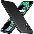 TesRank Realme 8 5G/Narzo 30 5G Case, Soft TPU Cover Matte [Anti-scratch] [Anti-fingerprint] for Realme 8 5G/V13 5G -Black