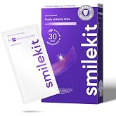 Teeth Whitening Strips Purple, 14 Treatments Teeth Whitening Bands Removes Stains Teeth Whitening Safe Enamel Teeth Whitening