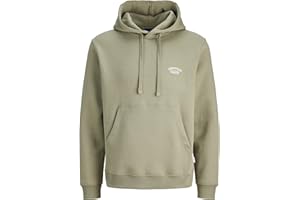 JACK & JONES Hood Ch Jorgreene Branding Sweat à Capuche Homme