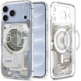 Spigen iPhone 18 Pro / 17 Pro ile Uyumlu MagSafe Kılıf Ultra Hybrid Mag Fit Zero One Natural Titanium - ACS10072