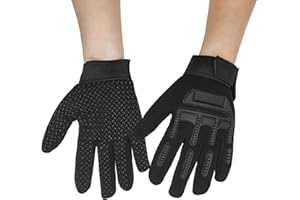 Long Keeper Guanti Bici Bambino - Guanti Ciclismo Dita Complete per Bambini Ragazzo Ragazza, Guanti Sportivi per Jogging Calcio Alpinismo Equitazione Outdoor Sport