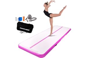‎AIRTRACK NORDIC AirTrack Nordic Standard Air Track Matte 3m/4m/5m/6m/7m/8m mit Luftpumpe, Turnmatte Aufblasbar für Gymnastik, Yoga - Langlebig & Einfach zu Transportieren, Air Tracking Gymnastikmatte fur Zuhause