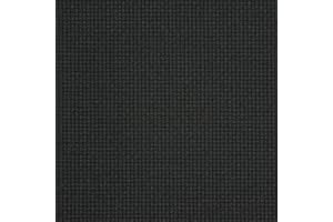 LUCA-S Zweigart Tela Aida a 14 punti, tessuto nero (720), tessuto per punto croce, tessuto da ricamo (50 x 50 cm)