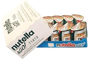 Ferrero Nutella & Go (krem z orzechów laskowych i patyczek) 52 g x 12 szt